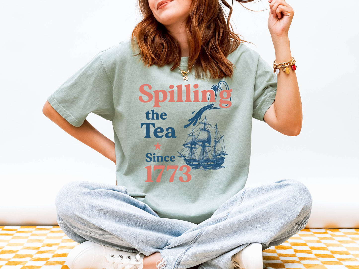 Spilling the Tea Since 1773 T-Shirt