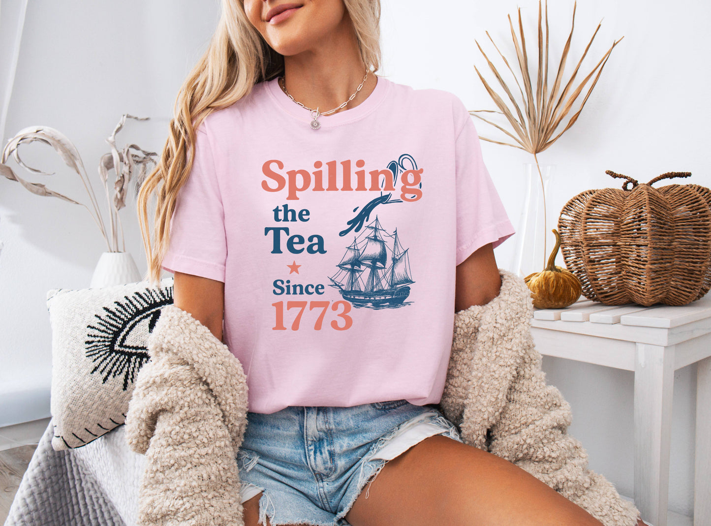 Spilling the Tea Since 1773 T-Shirt