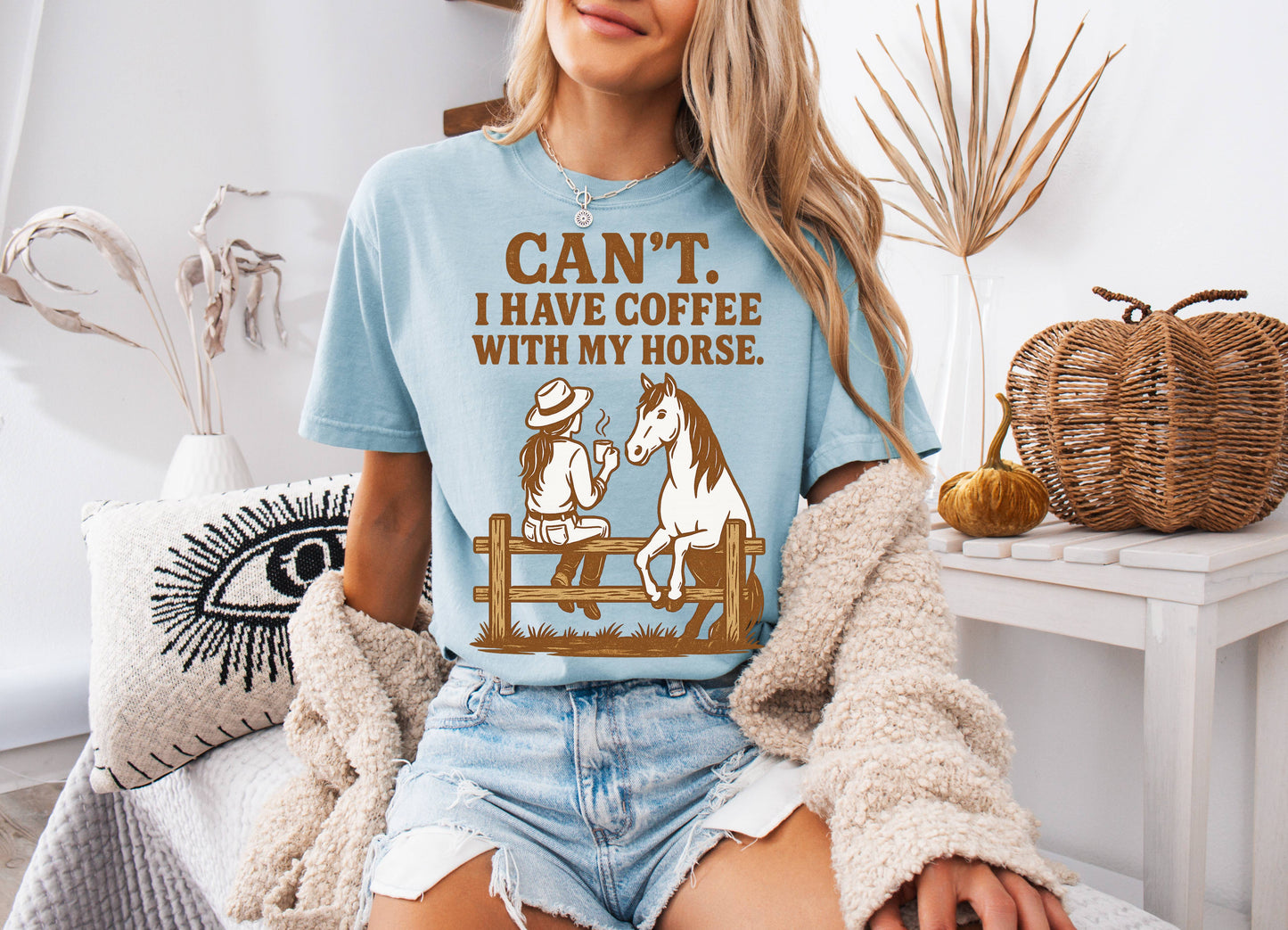 Cant | I Have Coffee with My Horse Shirt