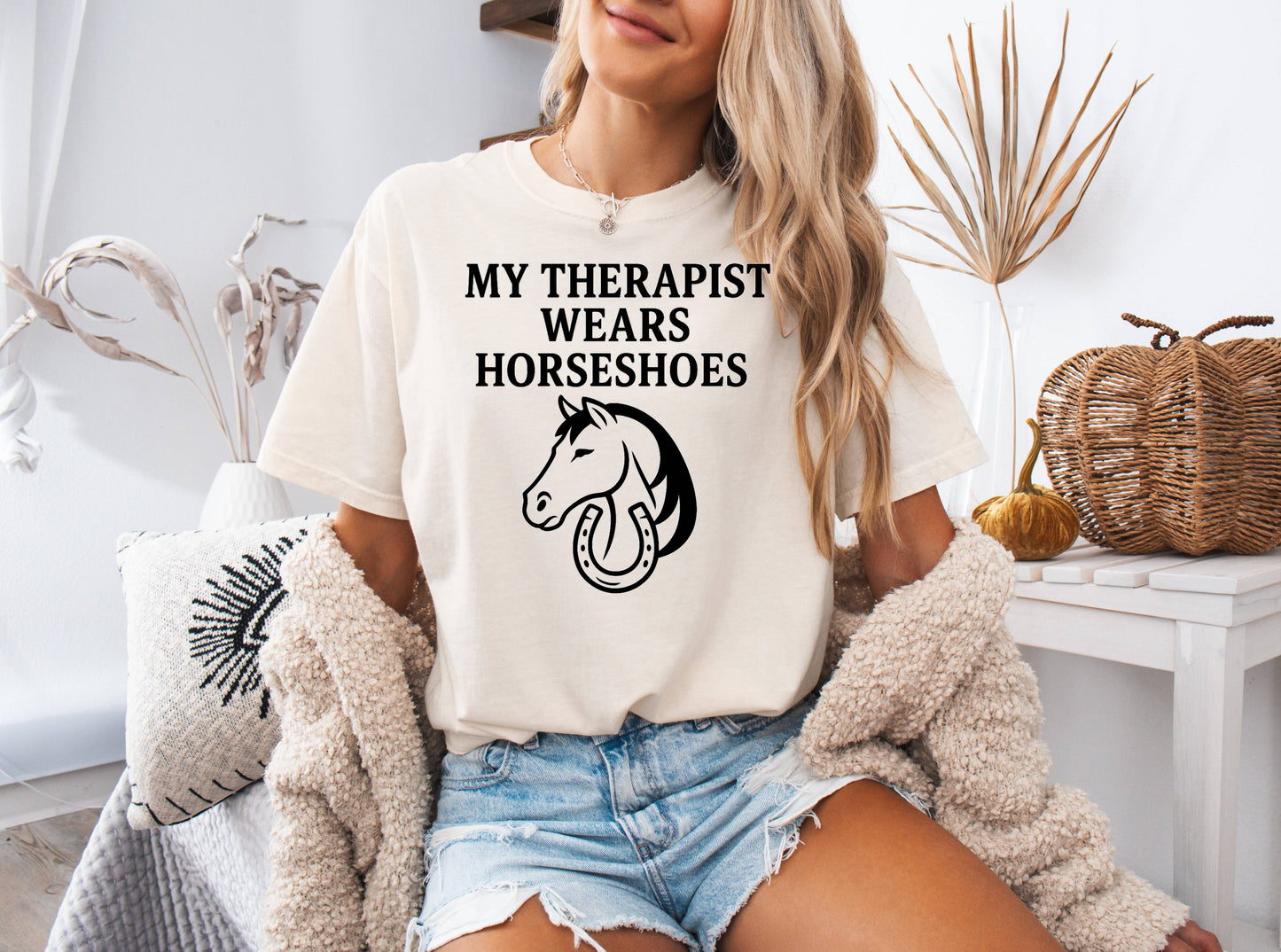 My Therapist Wears Horseshoes Shirt