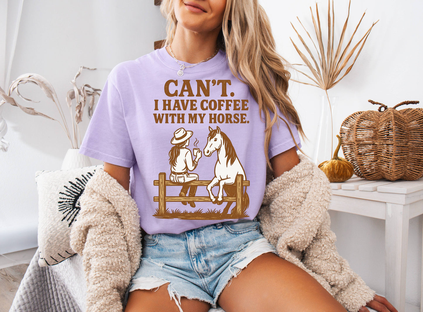 Cant | I Have Coffee with My Horse Shirt