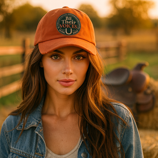 Circle of Compassion — Distressed Dad Cap