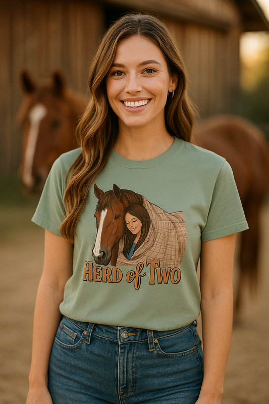 Herd of Two Tee