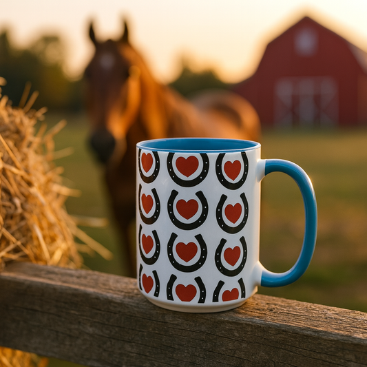 Hooves & Hearts Accent Mug (15oz)