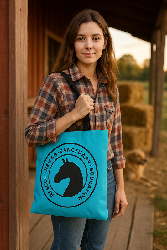 Rescue • Rehab • Sanctuary • Education Tote Bag (16" × 16")