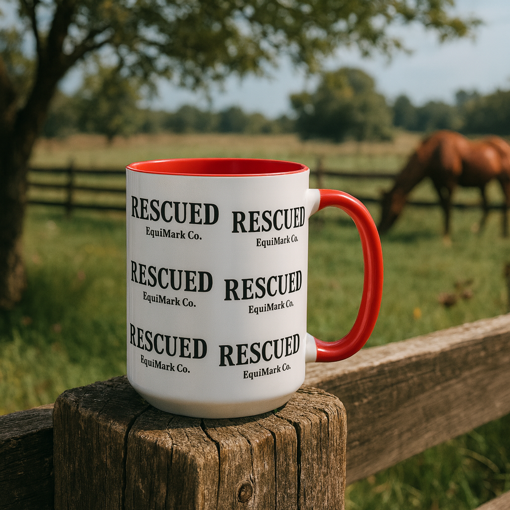 RESCUED Accent Mug – EquiMark Co. (15oz)