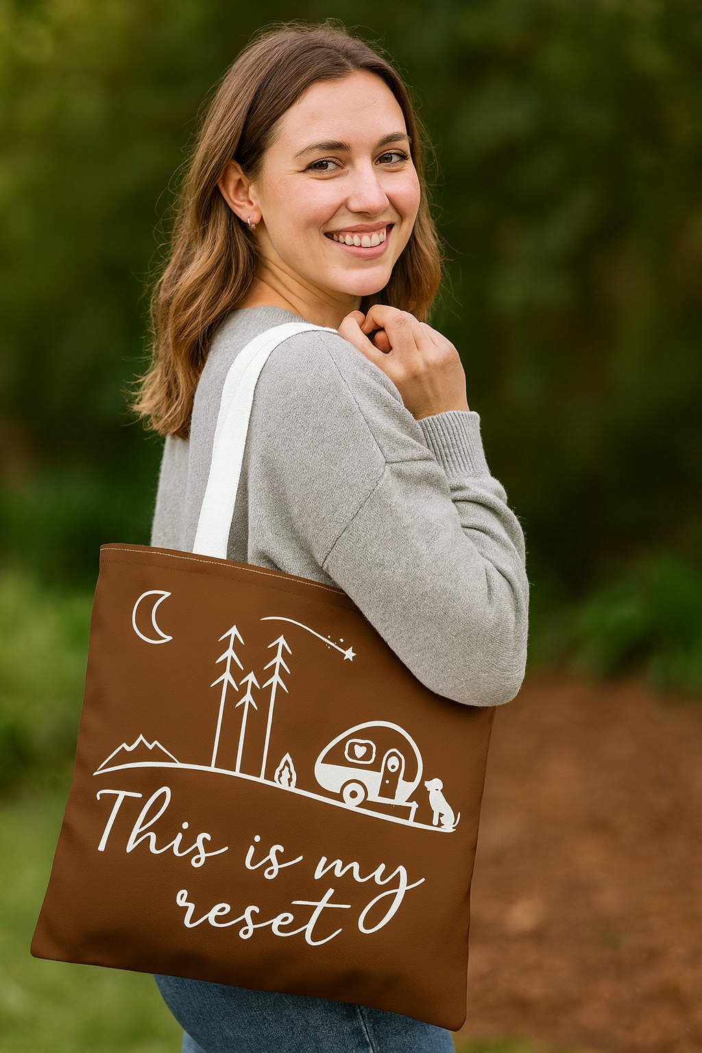 This is My Reset Bohemian Tote Bag