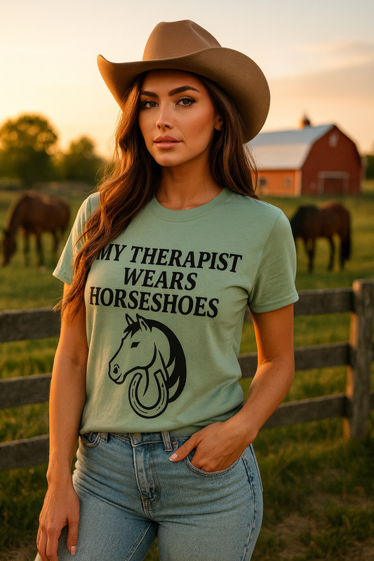 My Therapist Wears Horseshoes Shirt
