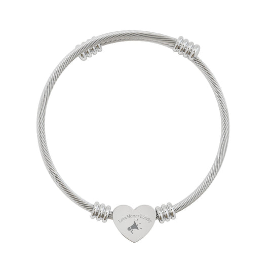 Love Horses Loudly Bracelet