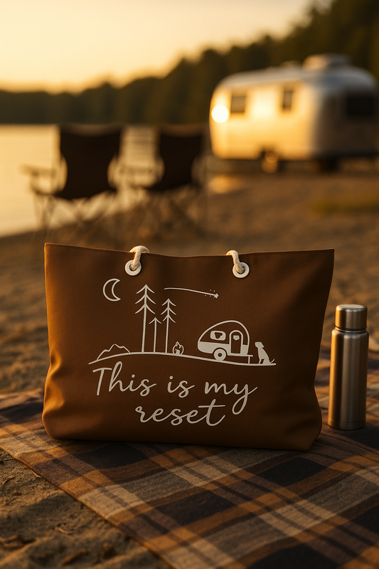 This Is My Reset Weekender Bag