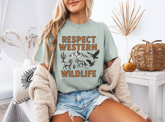 Respect Western Wildlife Shirt