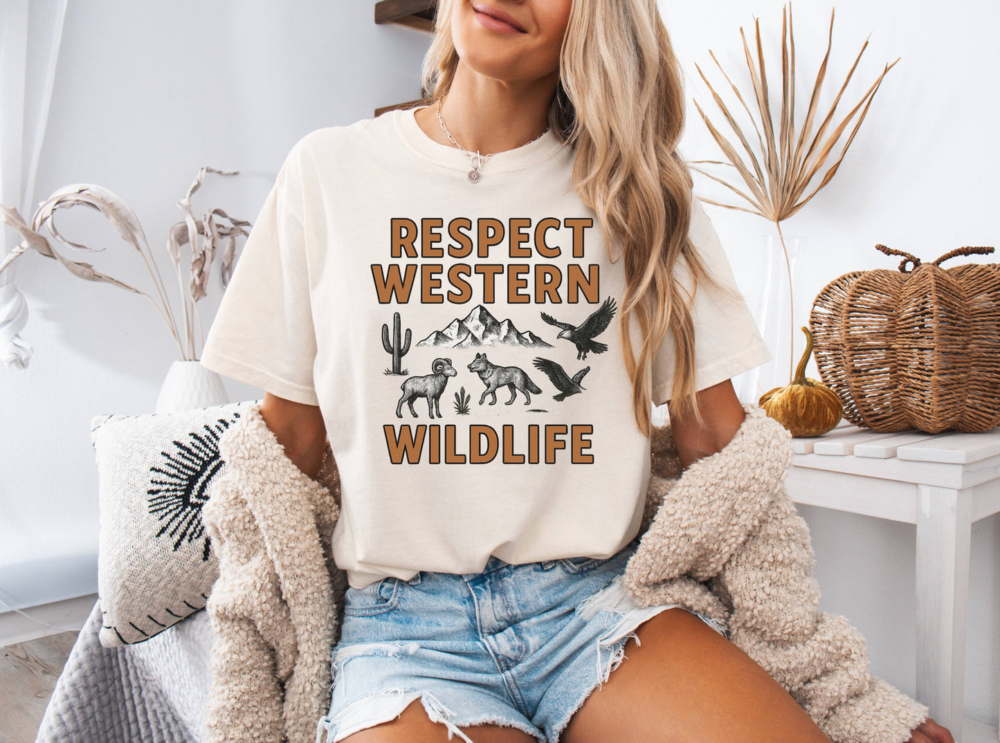 Respect Western Wildlife Shirt