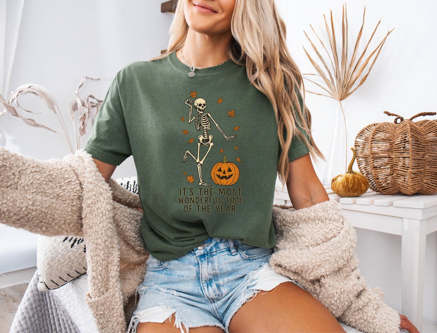 Skeleton Season Tee