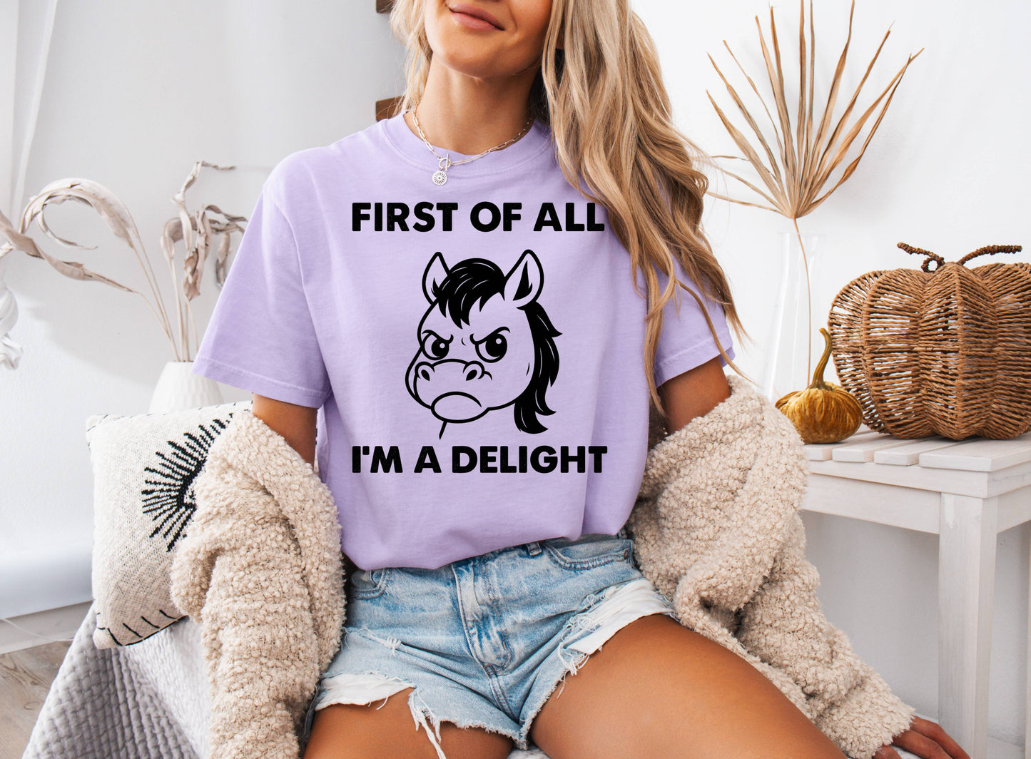 Funny Angry Horse Shirt