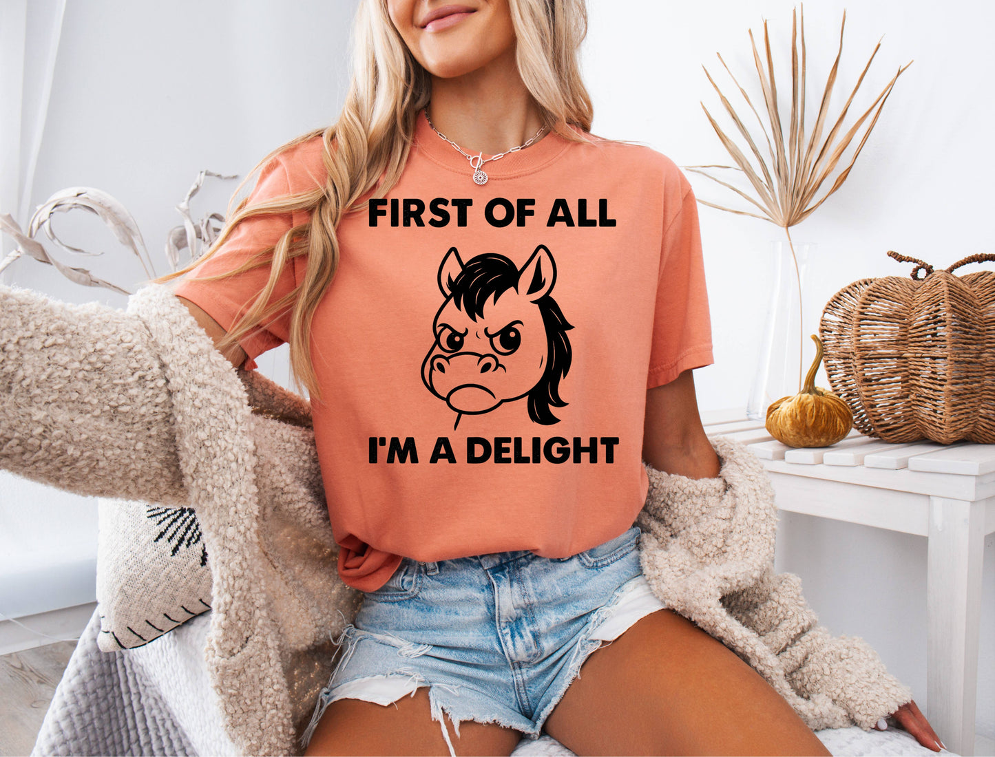 Funny Angry Horse Shirt