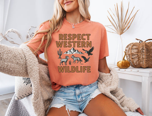 Respect Western Wildlife Shirt
