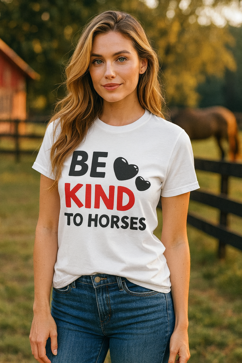 Heart for Horses Tee
