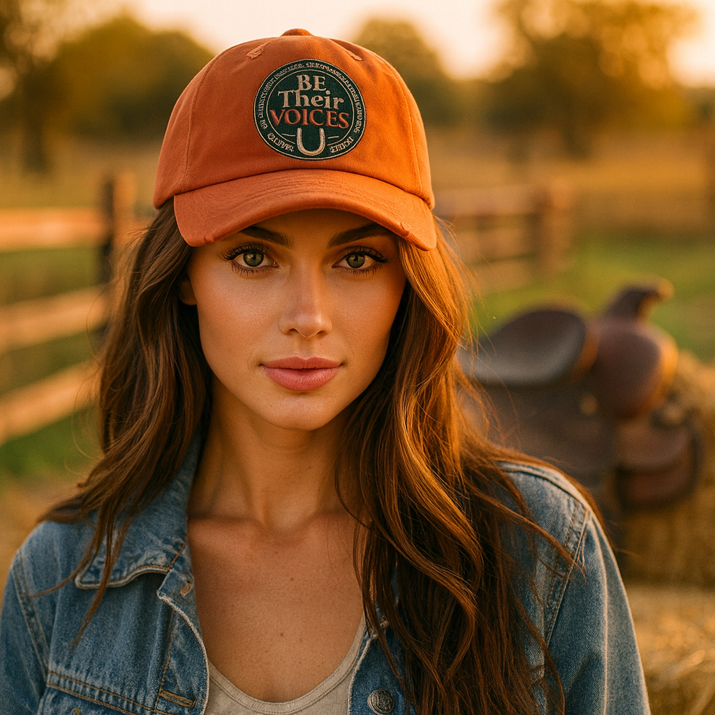 Circle of Compassion — Distressed Dad Cap