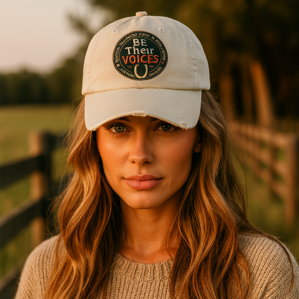 Circle of Compassion — Distressed Dad Cap
