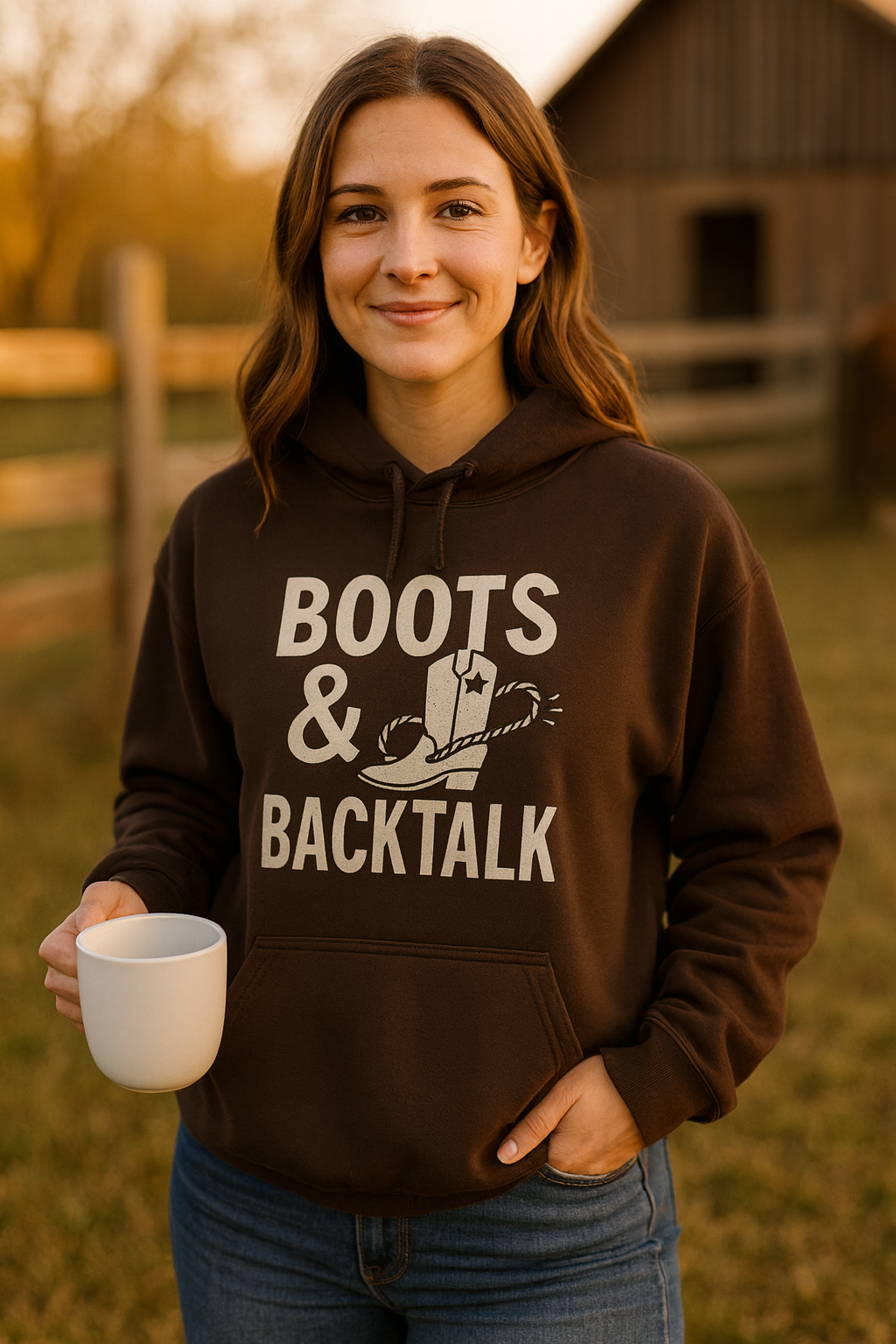 Boots & Backtalk Hoodie