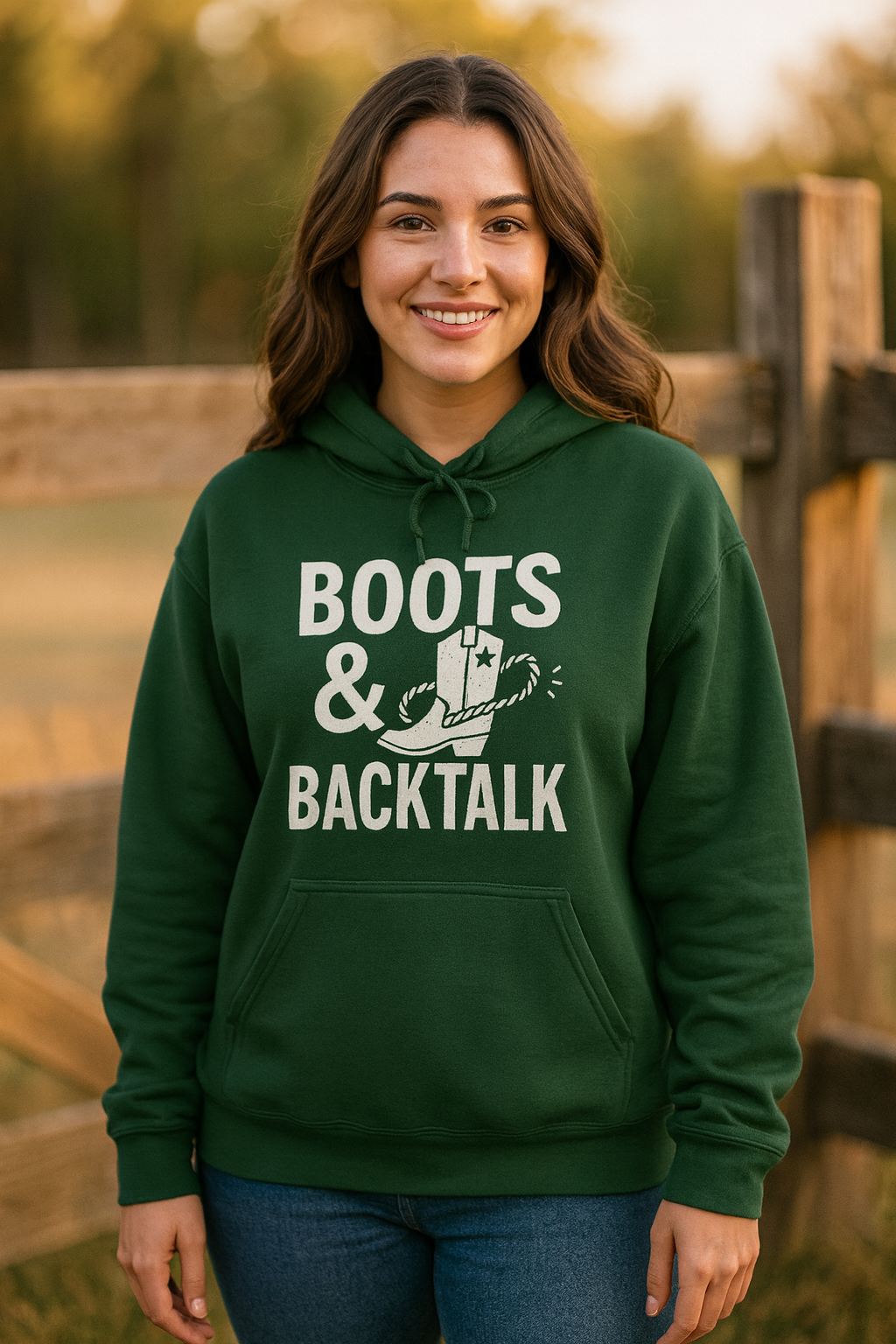 Boots & Backtalk Hoodie