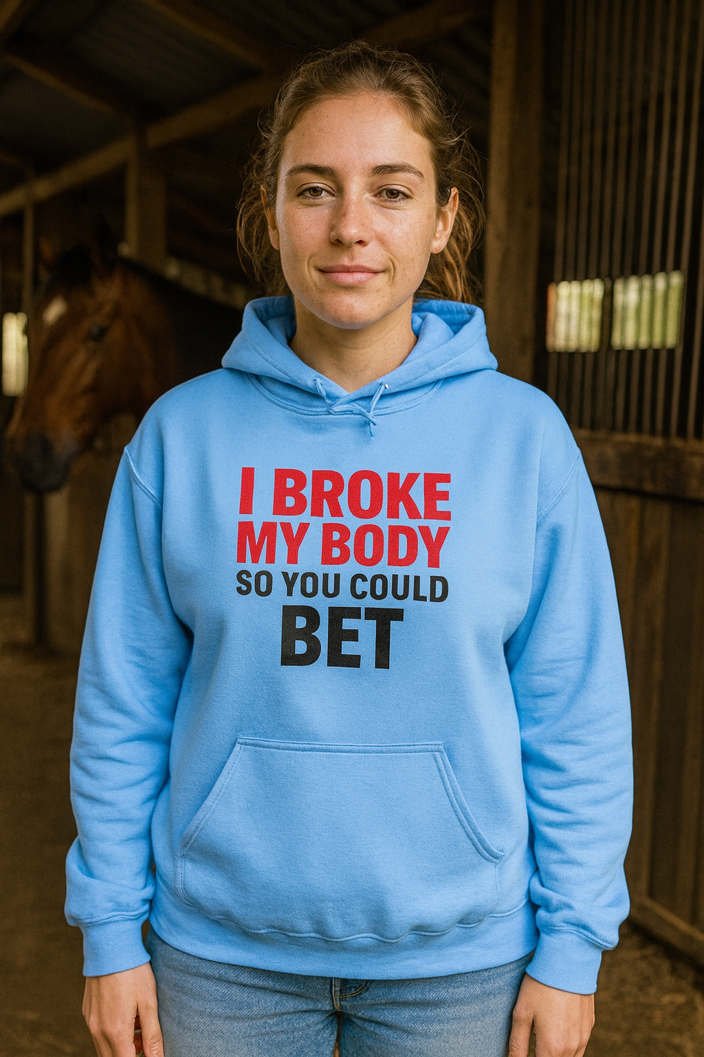 I Broke My Body So You Could Bet Hoodie