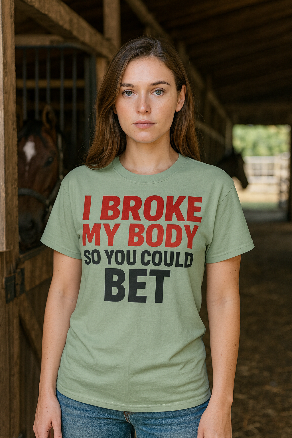 I Broke My Body So You Could Bet Tee