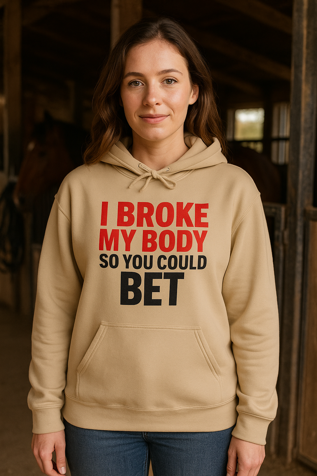 I Broke My Body So You Could Bet Hoodie