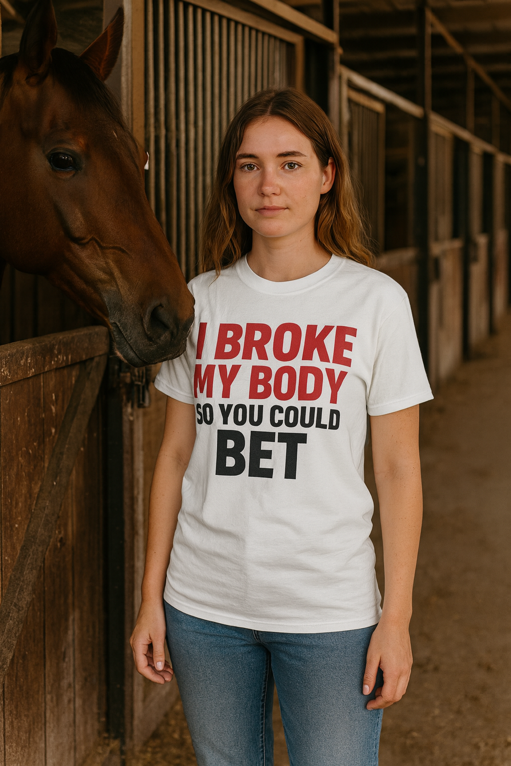 I Broke My Body So You Could Bet Tee