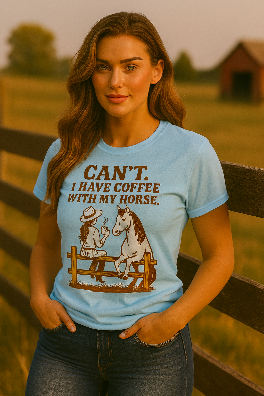 Cant | I Have Coffee with My Horse Shirt