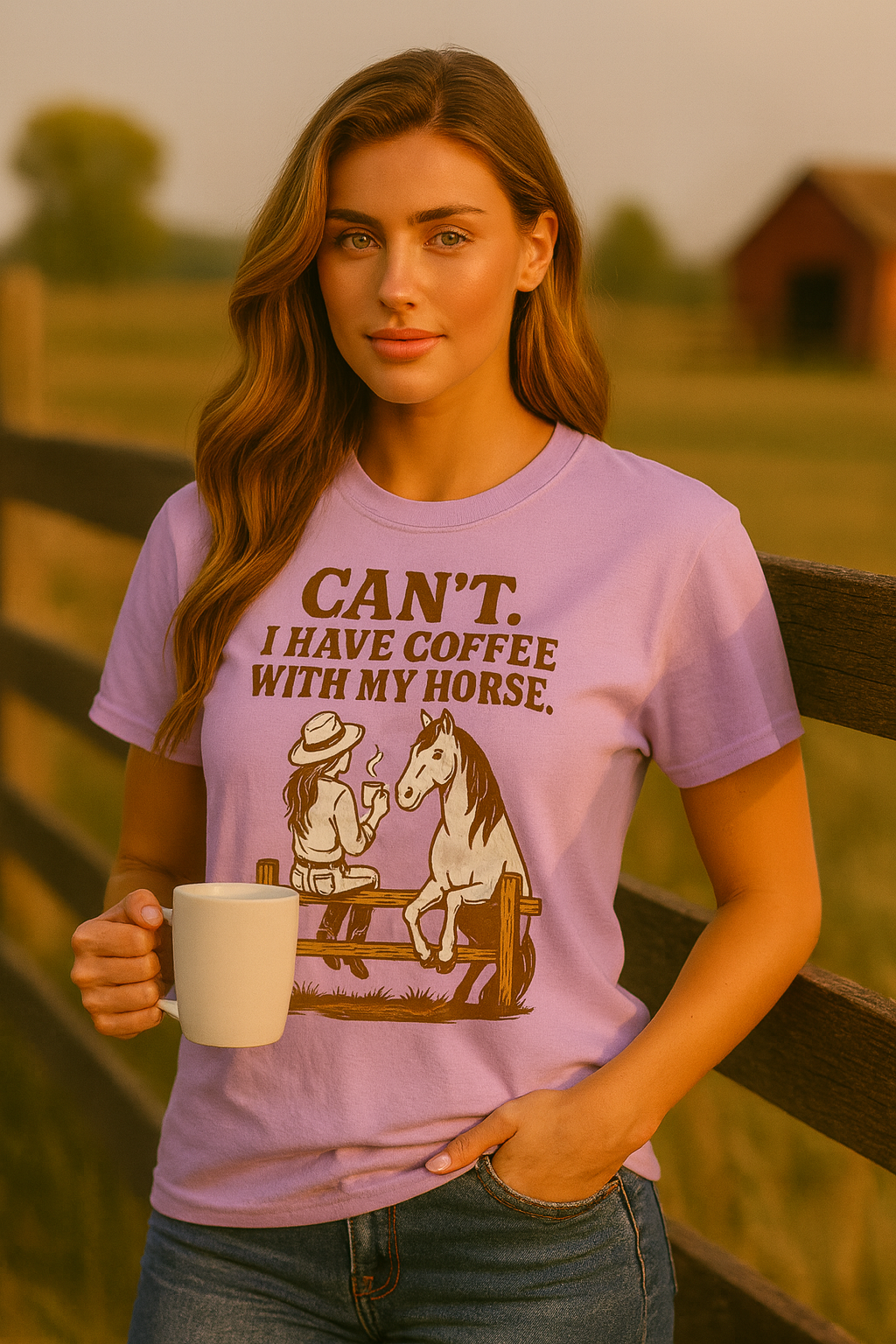 Cant | I Have Coffee with My Horse Shirt
