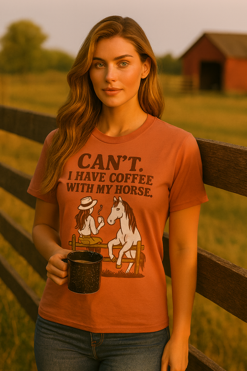 Cant | I Have Coffee with My Horse Shirt