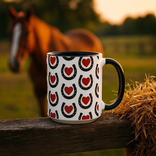 Hooves & Hearts Accent Mug (15oz)