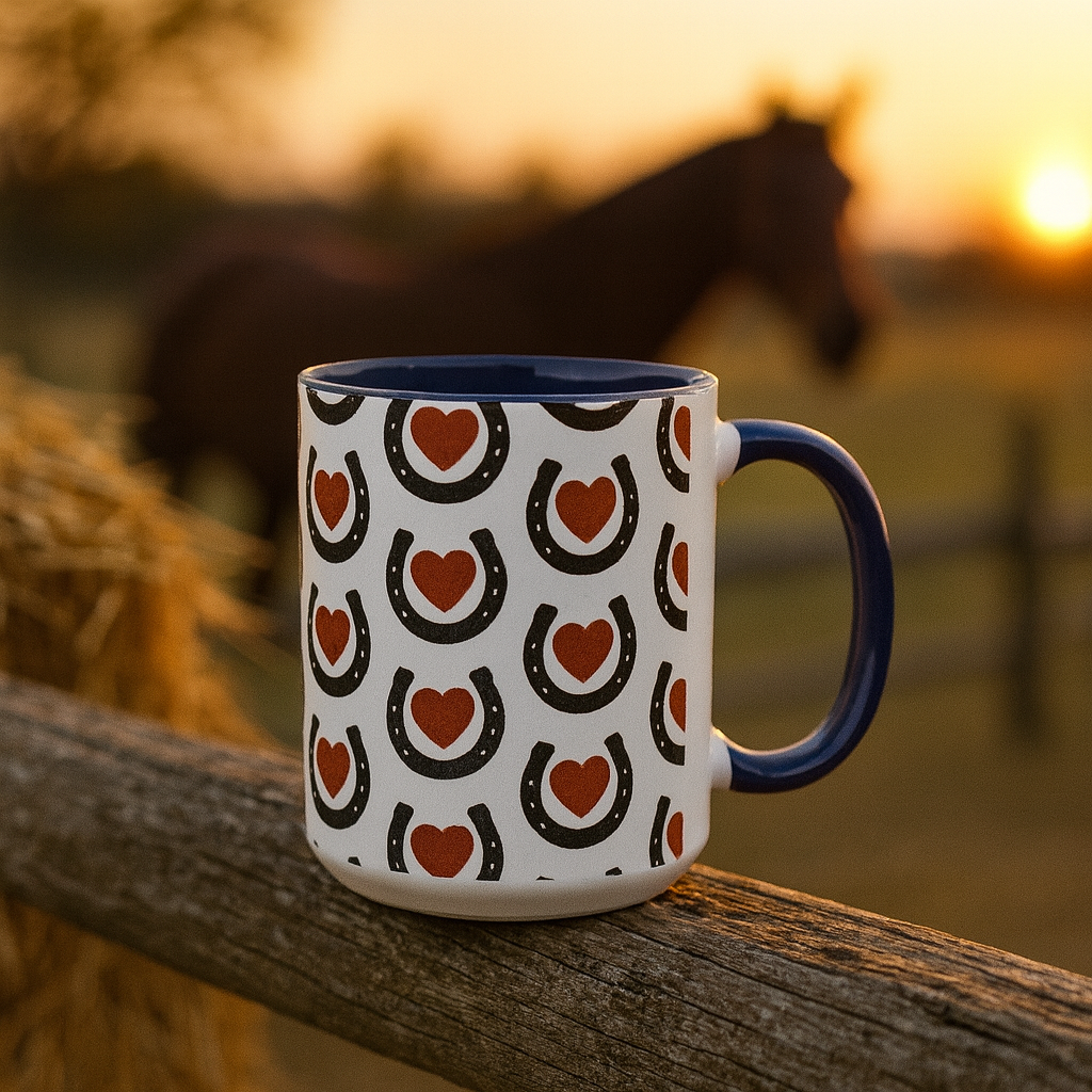 Hooves & Hearts Accent Mug (15oz)