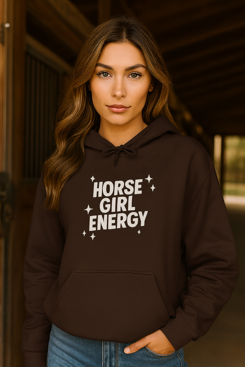 Horse Girl Energy Hoodie