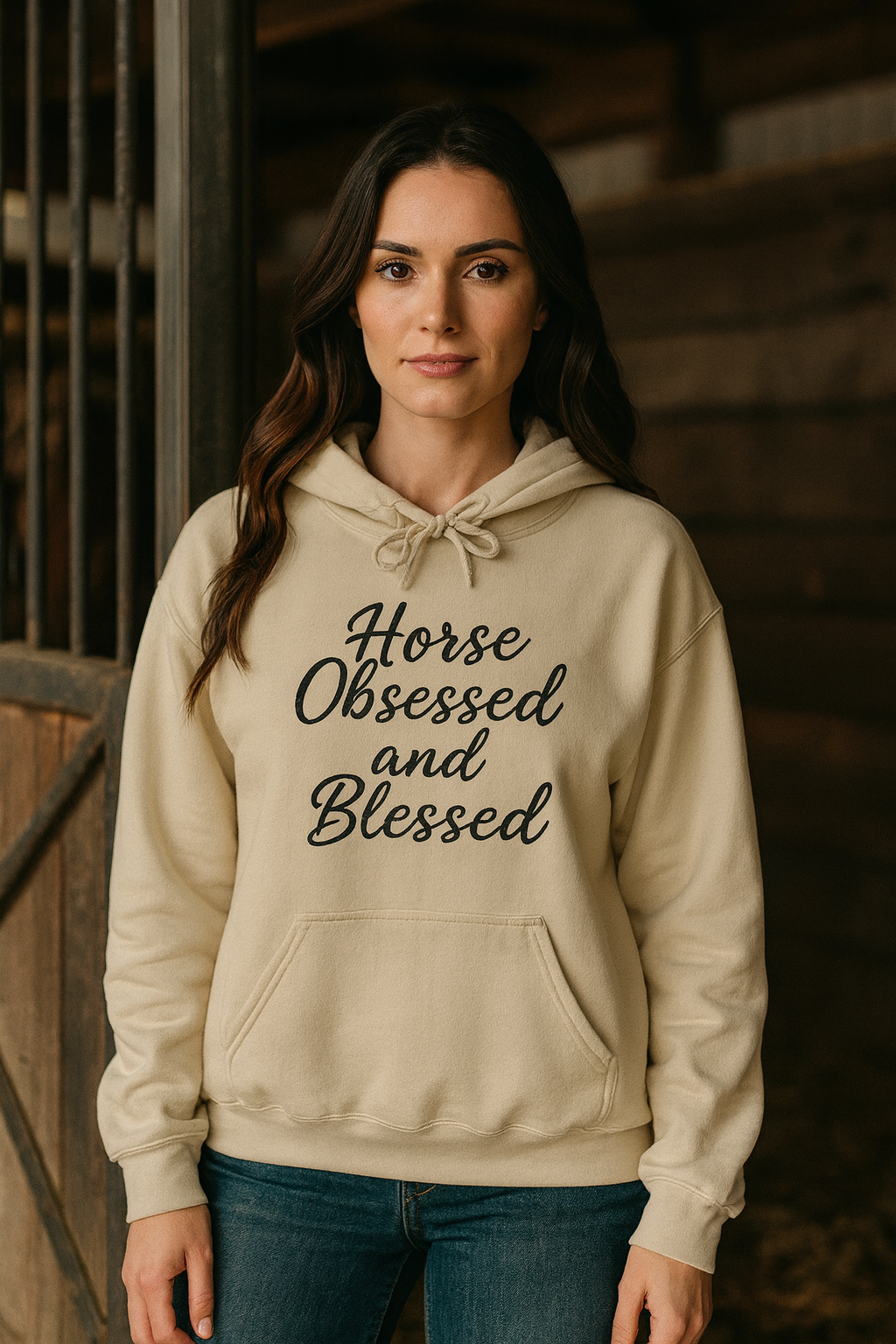 Horse Obsessed and Blessed Hoodie