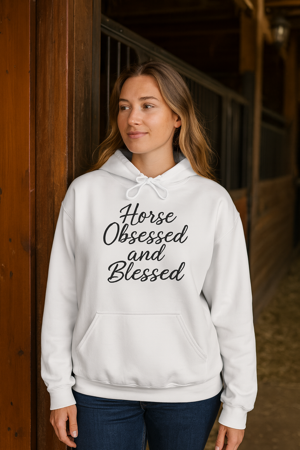 Horse Obsessed and Blessed Hoodie