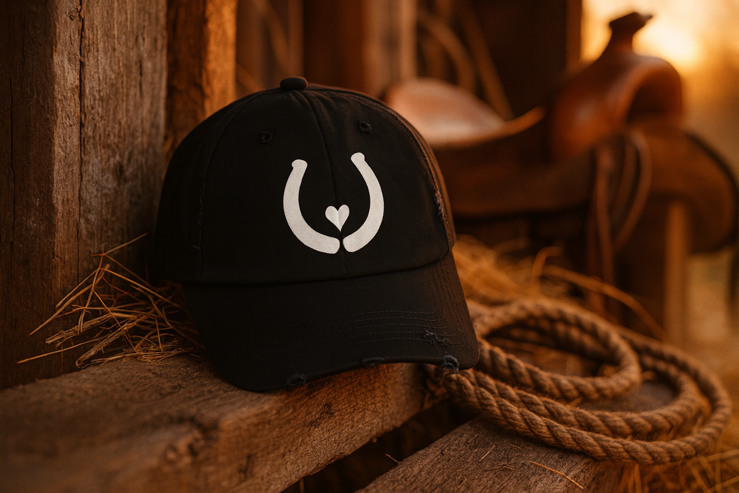 Promise In Thread — Distressed Dad Hat