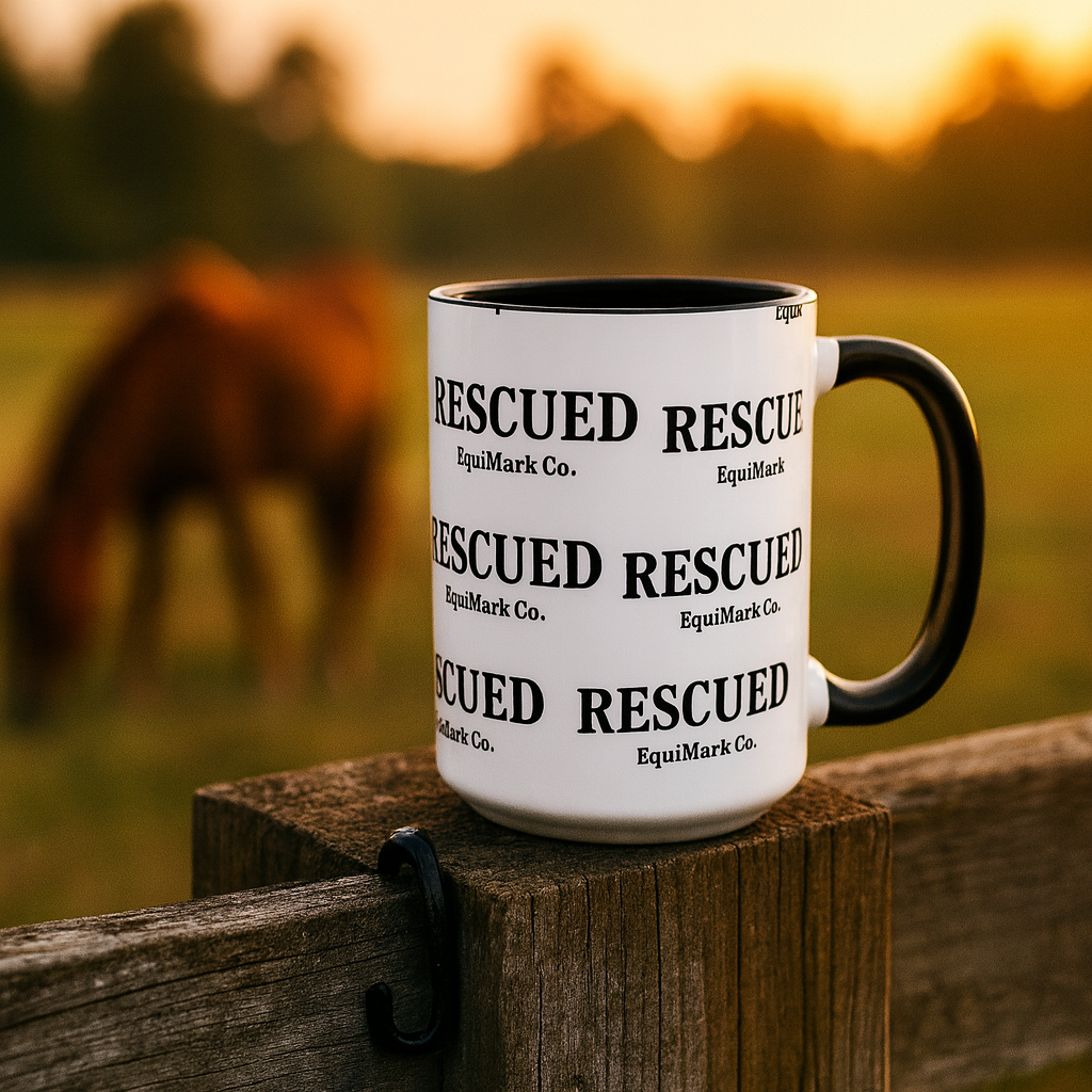 RESCUED Accent Mug – EquiMark Co. (15oz)