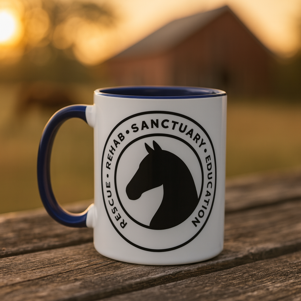 Rescue • Rehab • Sanctuary • Education Accent Mug