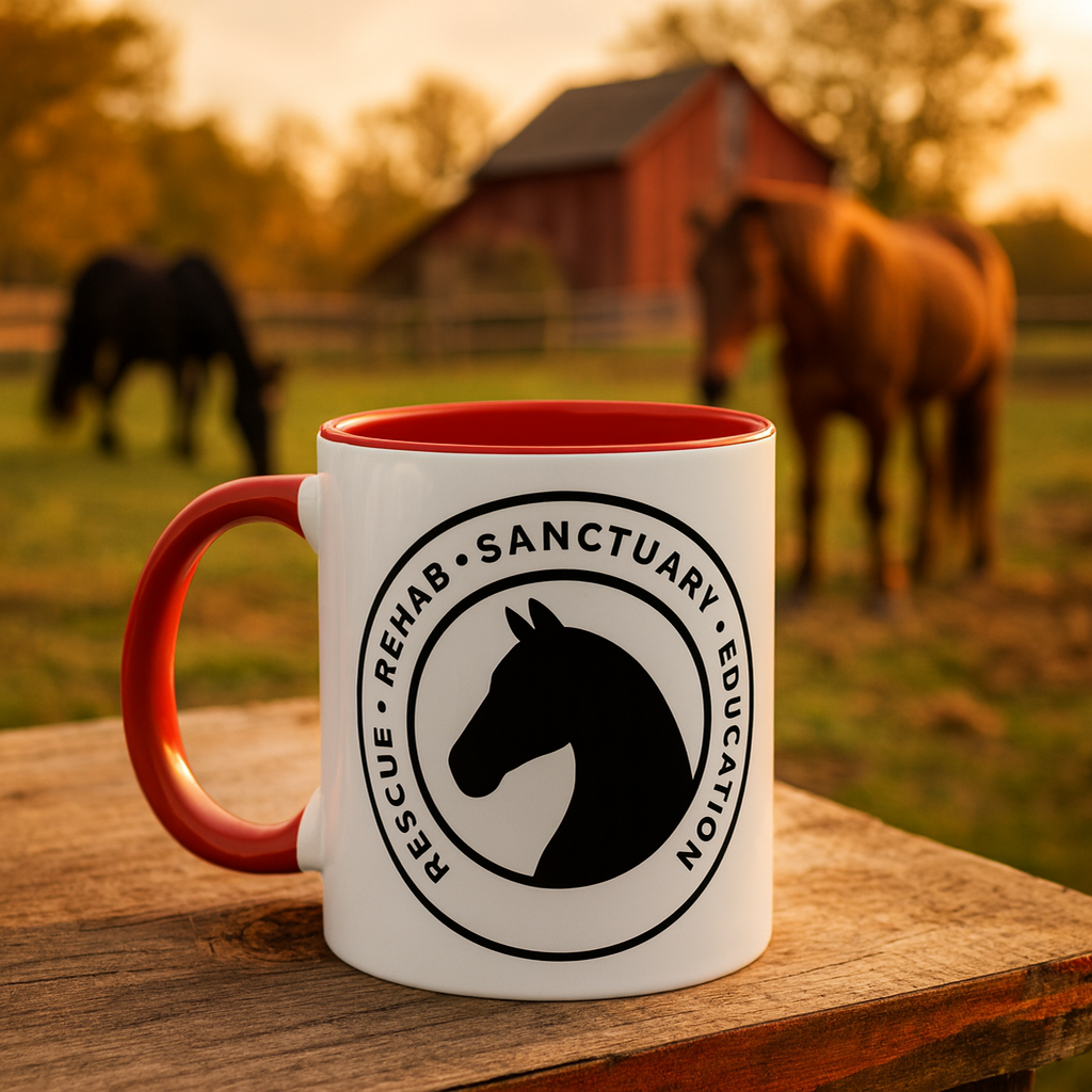 Rescue • Rehab • Sanctuary • Education Accent Mug
