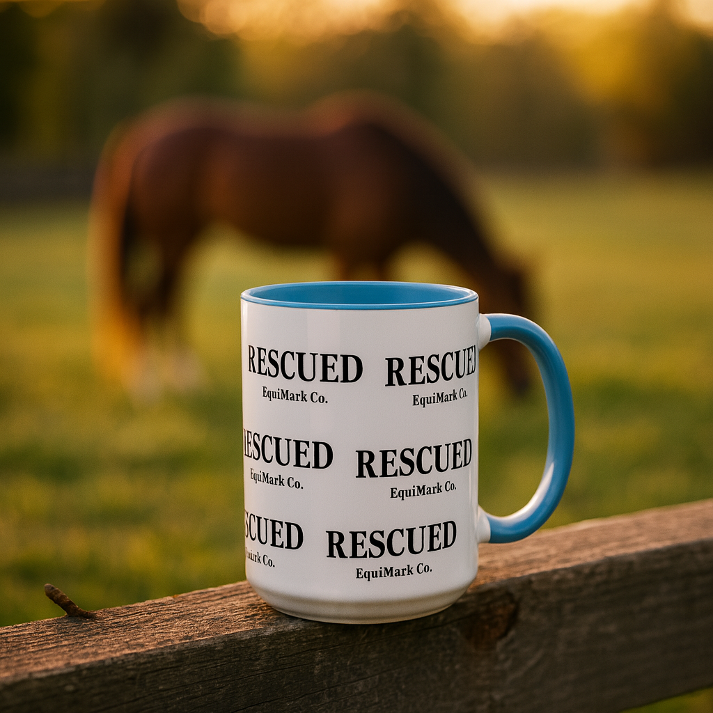 RESCUED Accent Mug – EquiMark Co. (15oz)