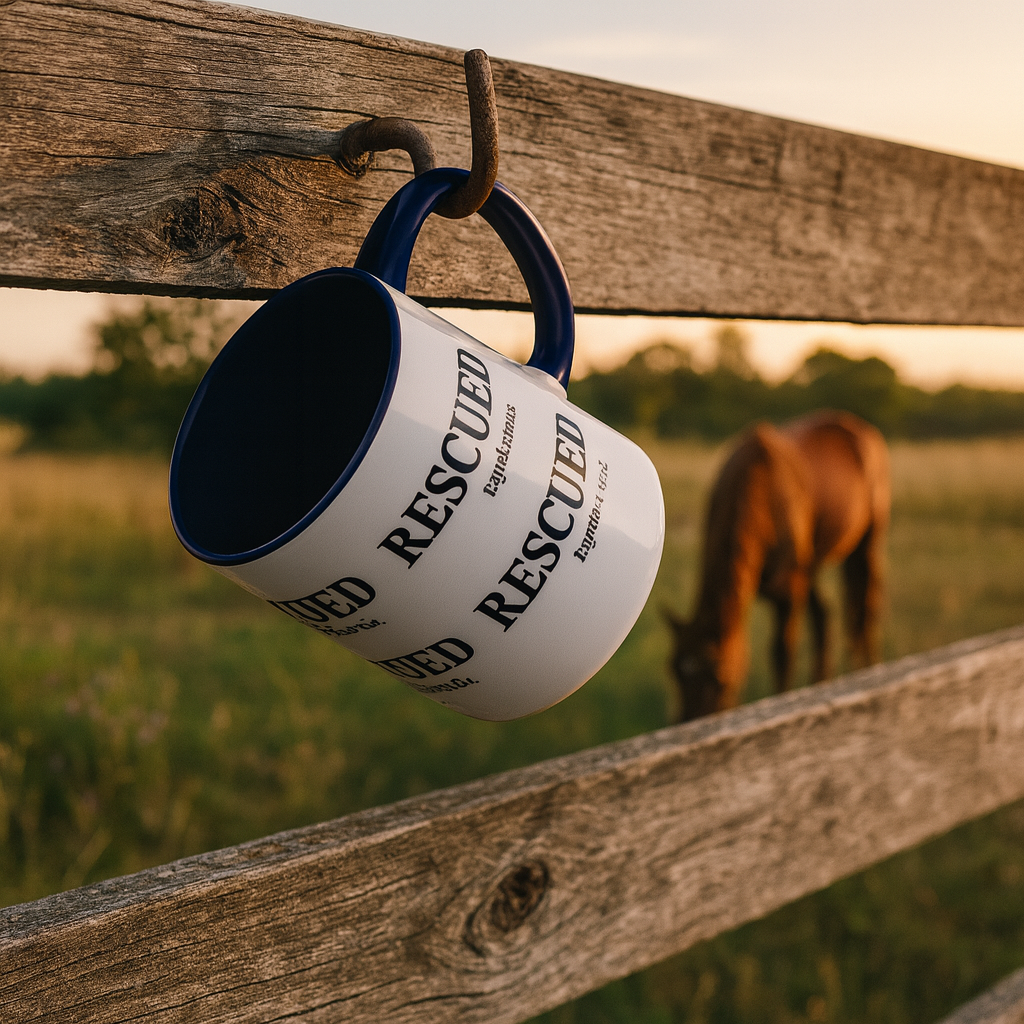 RESCUED Accent Mug – EquiMark Co. (15oz)