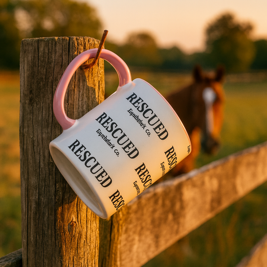 RESCUED Accent Mug – EquiMark Co. (15oz)