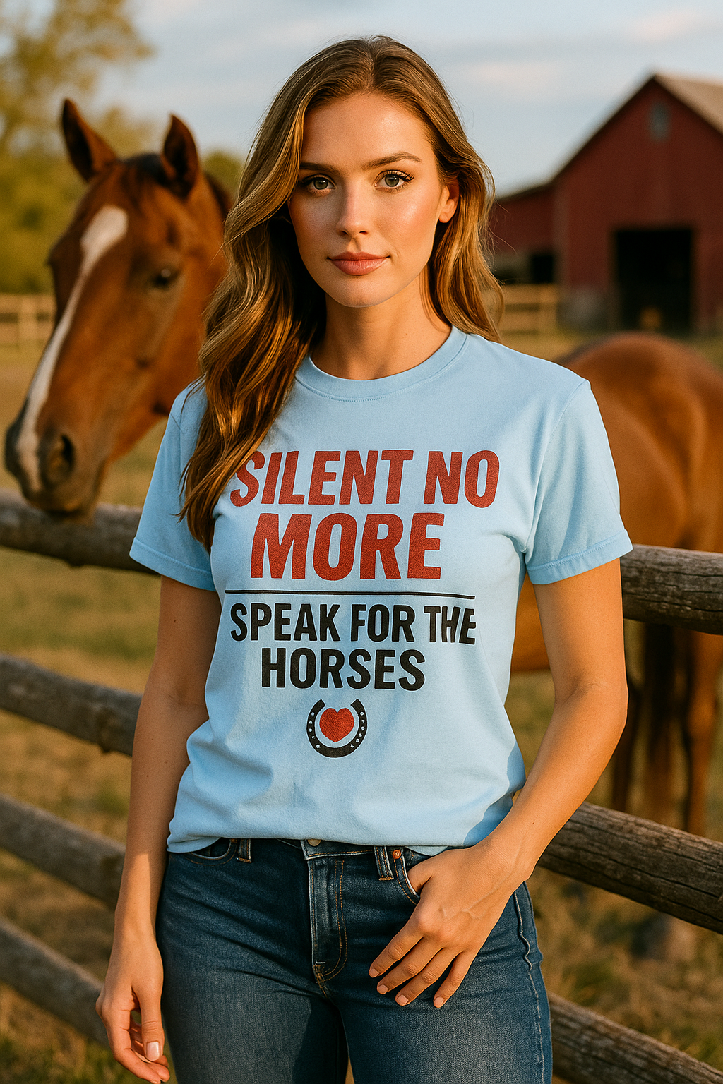 Speak for the Horses Tee