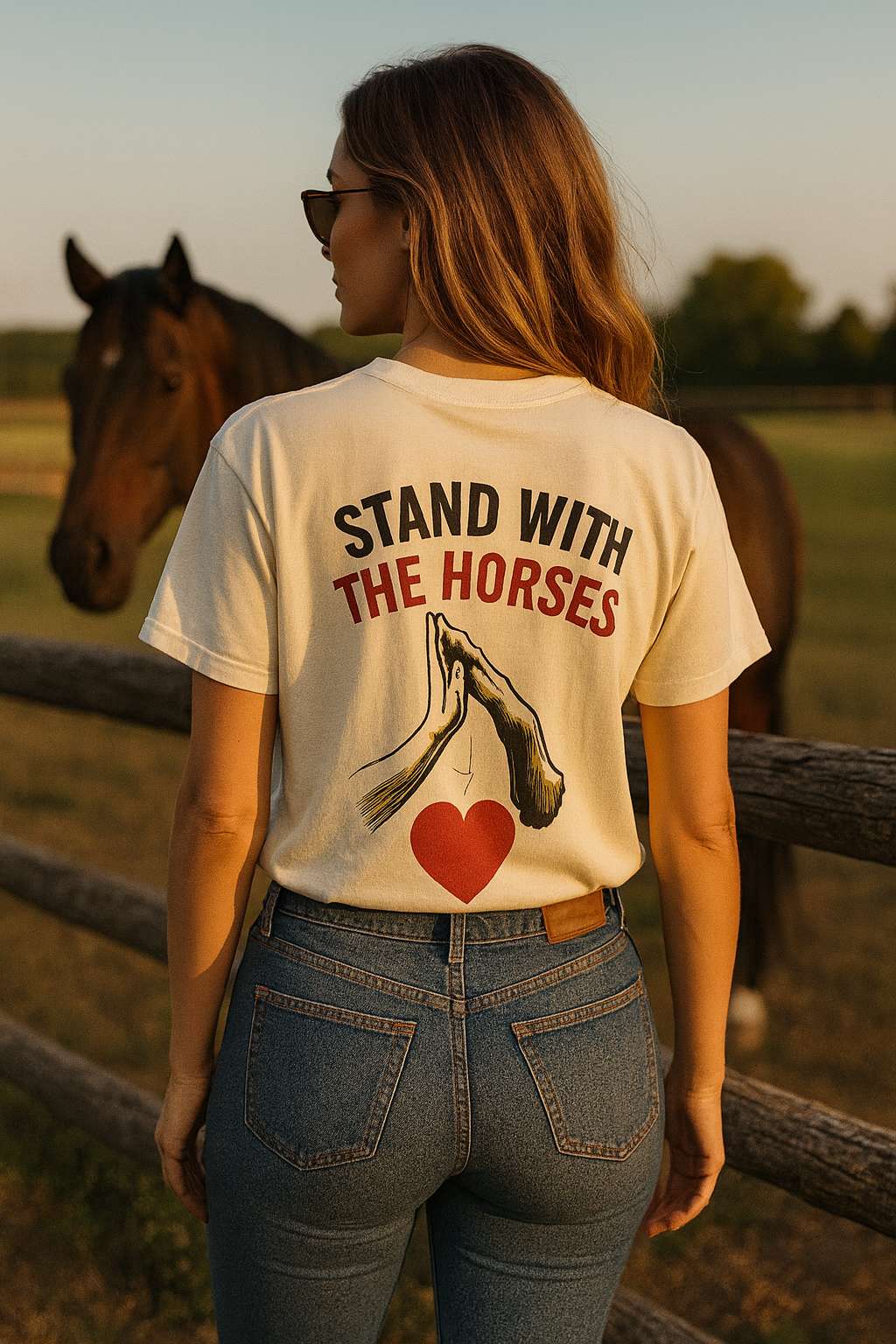 Speak for the Horses Tee