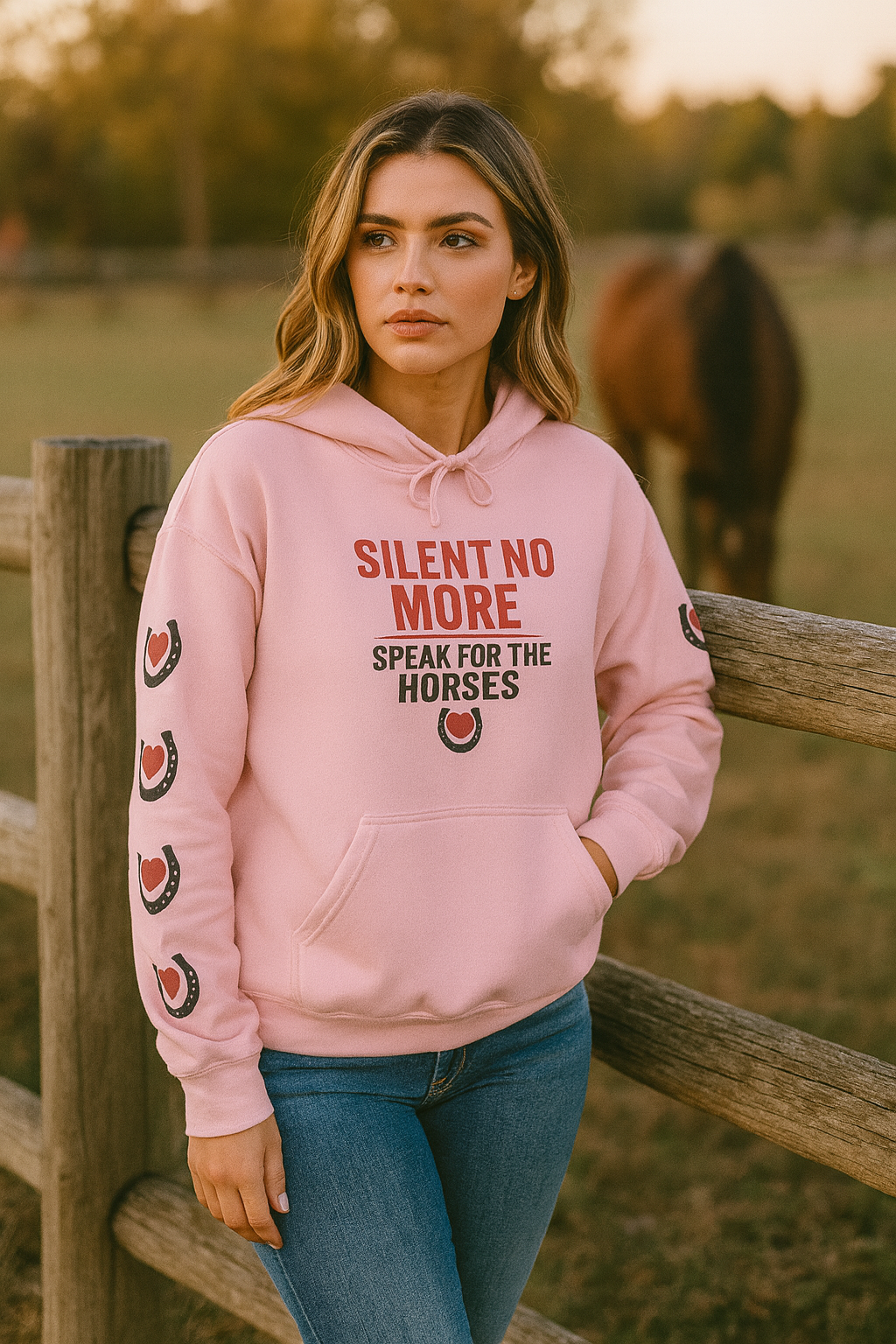 Speak for the Horses Hoodie