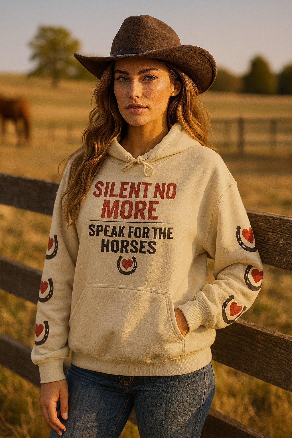 Speak for the Horses Hoodie